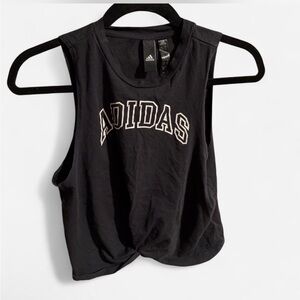 Adidas Women's Black Muscle Tee